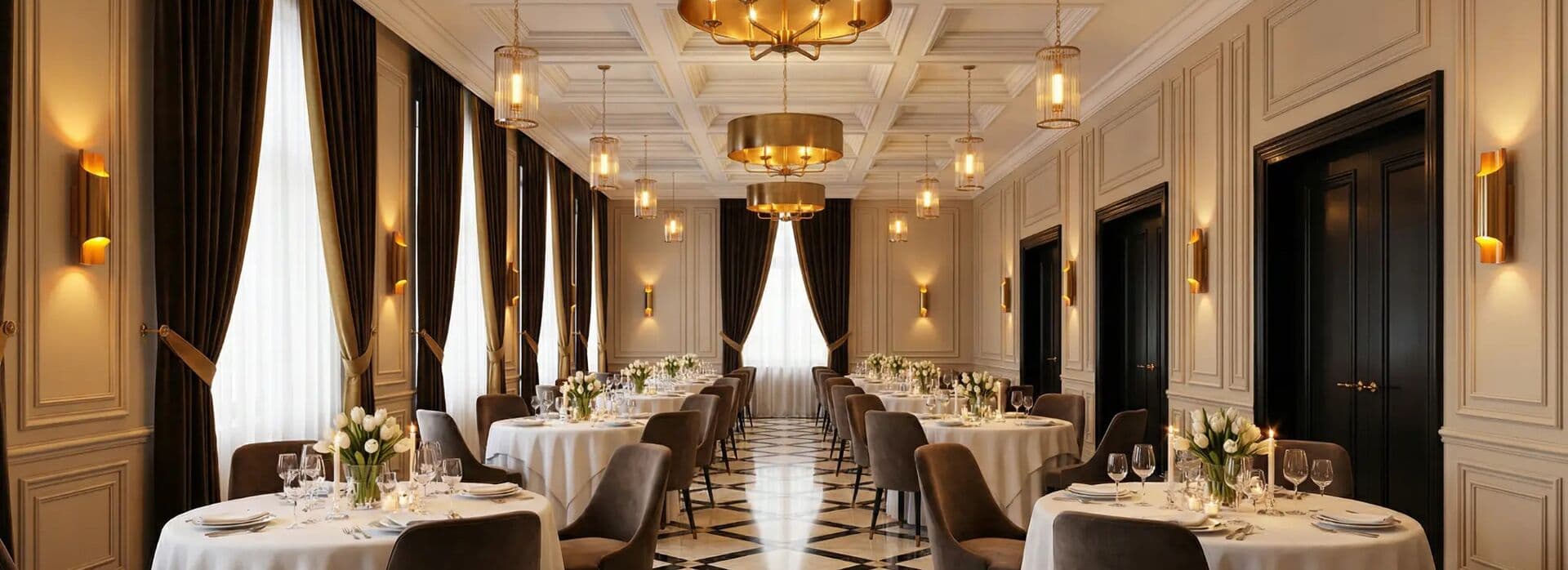 Marriott Palace Constanța — Autograph Collection — Sală de bal & evenimente — proporții clasice premium